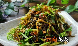 小葱炒海带丝的做法 小葱炒海带丝的做法介绍