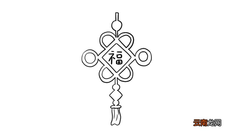 中国结简笔画