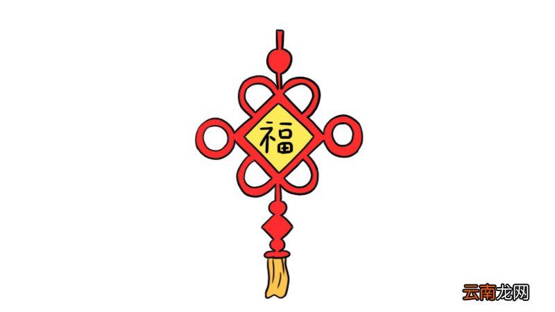 中国结简笔画
