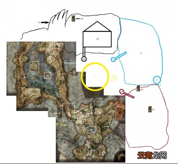 艾尔登法环全地图是什么样子的 全地图猜测修补分享