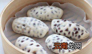 山药红豆馒头的做法 健康营养脾胃好