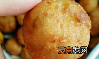山芋丸子的做法 酥脆好吃