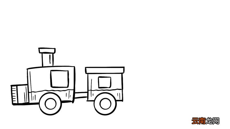 小火车简笔画 小火车简笔画画法