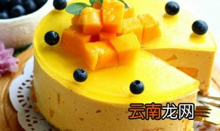 水果慕斯蛋糕的做法 芒果镜面慕斯蛋糕