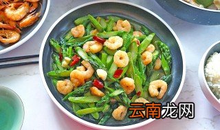 虾仁炒芦笋的做法 虾仁炒芦笋怎么做