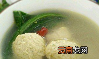 白鸡丸子汤做法图解 味美鲜甜
