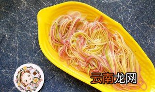 儿童面条做法图解 健康又美味