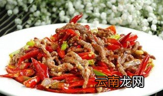 四川泡椒牛肉的做法 最正宗的做法
