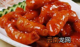 糖醋猪肉做法图解 爸爸最爱吃了