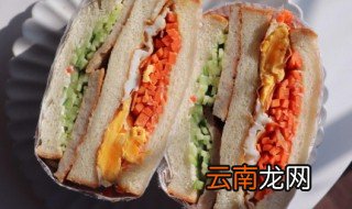 青瓜三明治做法图解 三分钟做出精致美味