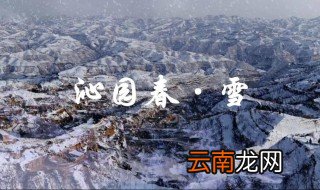 苏轼写过沁园春雪吗 沁园为名苏词为体
