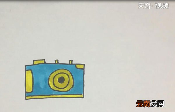 相机的简笔画