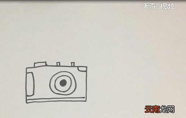 相机的简笔画