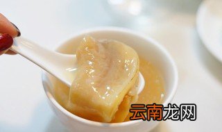 鱼胶的功效和食用方法 鱼胶的简介