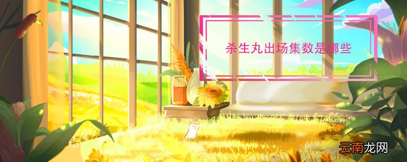 杀生丸出场集数是哪些 杀生丸出现的集数是哪几集