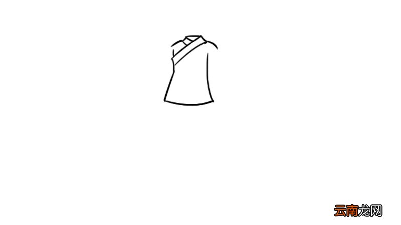 古装衣服简笔画