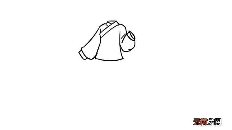 古装衣服简笔画