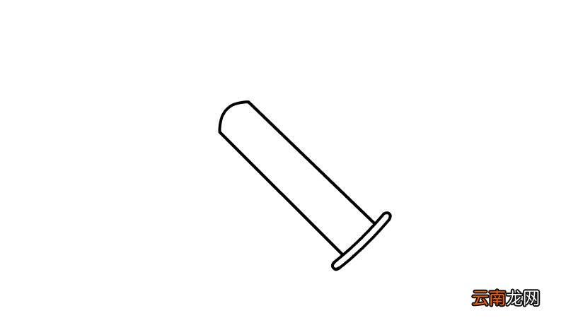 针筒简笔画怎么画针筒简笔画画法