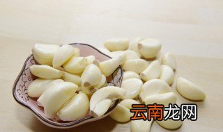 醋蒜的腌制方法 醋蒜怎么腌制