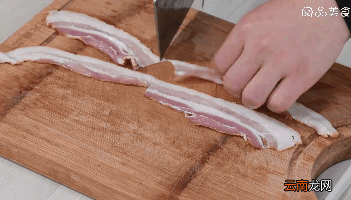 培根香菜卷的做法，培根香菜卷怎么做