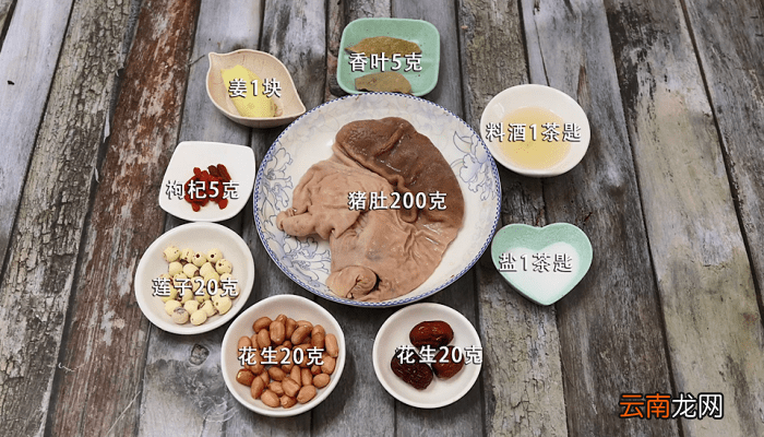 莲子猪肚汤 莲子猪肚汤的做法