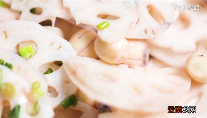 莲子炒藕片怎么做 莲子炒藕片