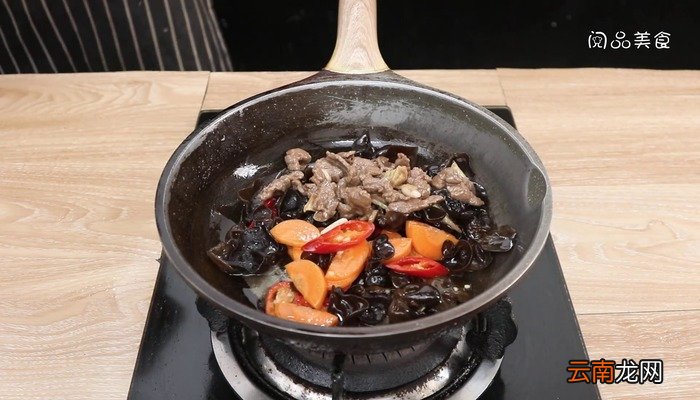 木耳牛肉片的做法 木耳牛肉片怎么做好吃