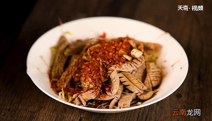 热炝腰花的做法 热炝腰花怎么做