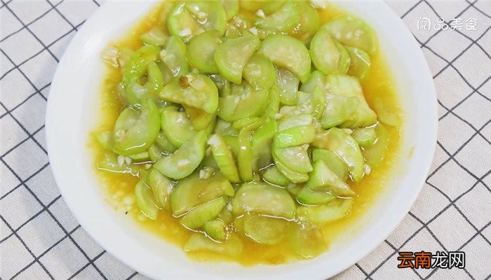 蚝油丝瓜怎么做 蚝油丝瓜的做法