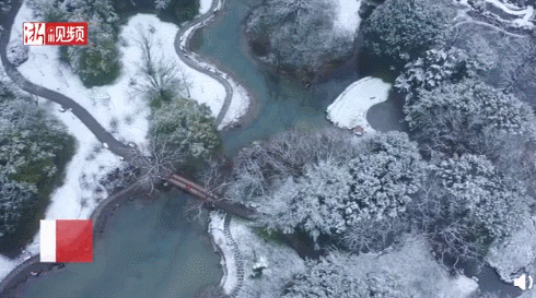 终于等到你！雪后的浙江，美上了热搜！