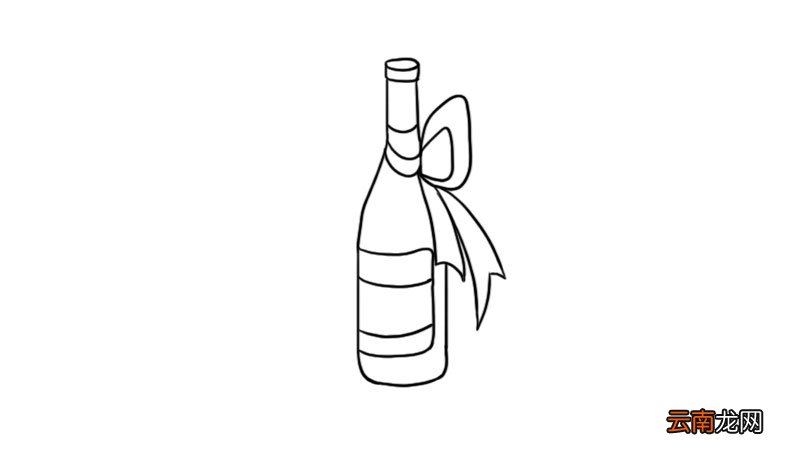 元旦啤酒简笔画