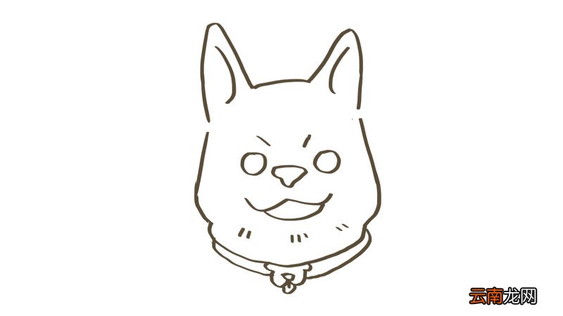 狗头简笔画