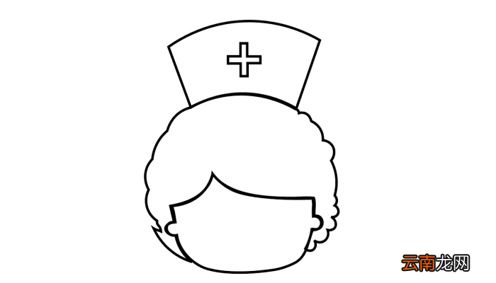 护士动漫头像简笔画 护士动漫头像简笔画怎么画