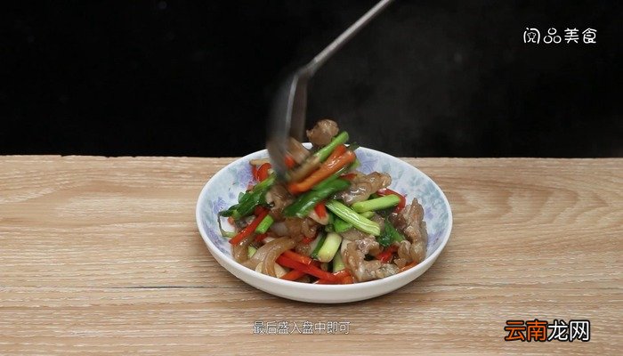 蒜炒牛蹄筋的做法 蒜炒牛蹄筋怎么做