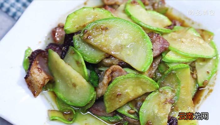 咸肉炒葫芦瓜 咸肉炒葫芦瓜的做法