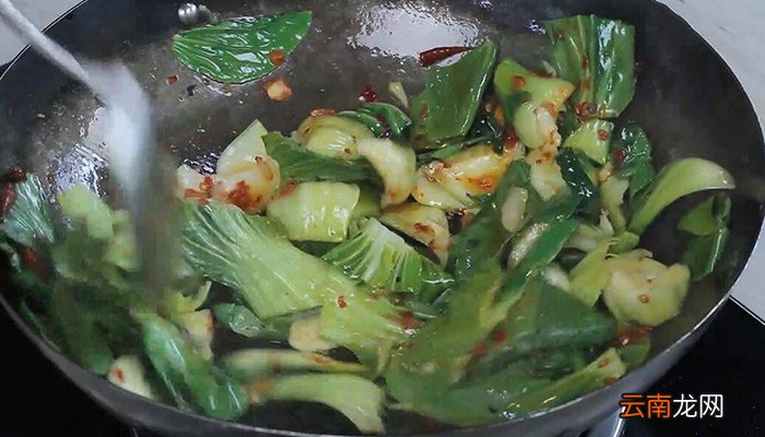 豆瓣小白菜怎么炒 豆瓣小白菜的做法