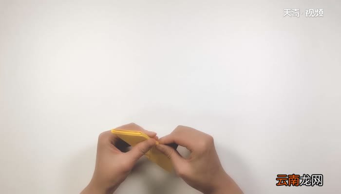 长方形纸折纸船叠法 折纸船的折法