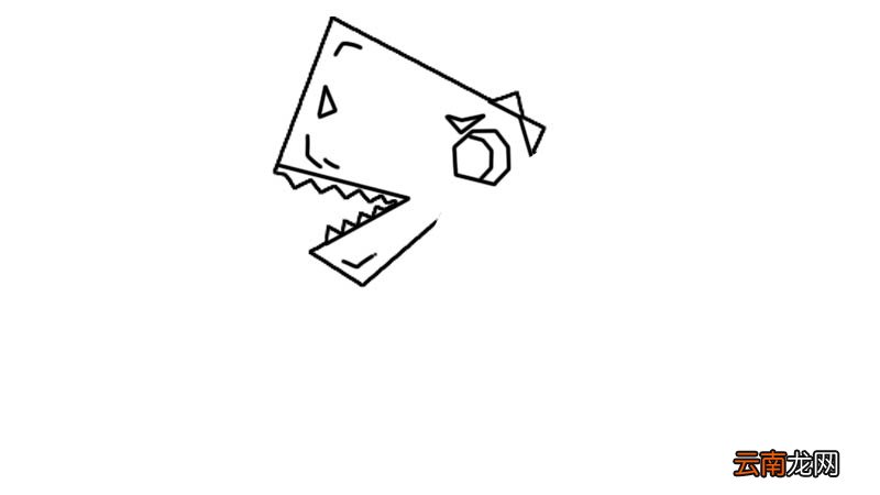 恐龙简笔画步骤恐龙简笔画教程