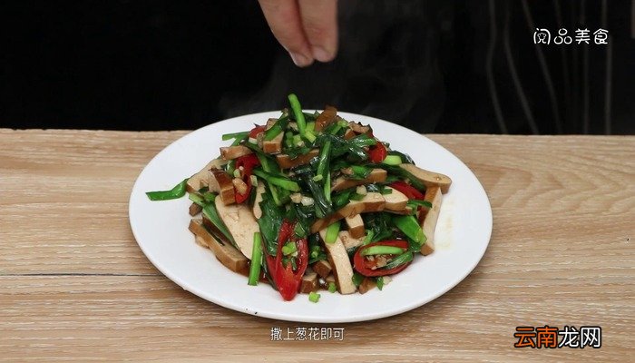 韭菜炒豆干怎么做,韭菜炒豆干怎么做好吃