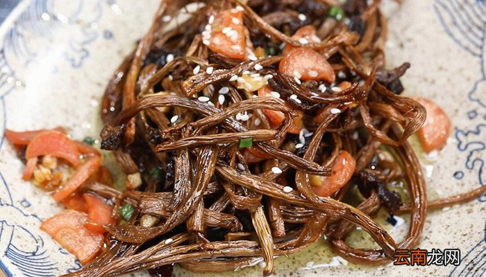 干煸茶树菇的做法 干煸茶树菇怎么做