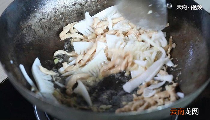 冬笋爆鸡丝的做法 冬笋爆鸡丝怎么做