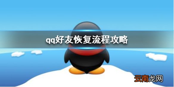 qq怎么恢复被删除的好友 qq好友恢复流程攻略