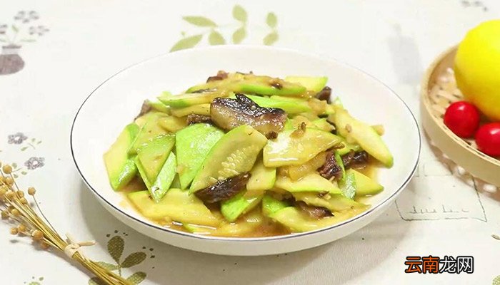 白瓜炒腊肉的做法 白瓜炒腊肉怎么做
