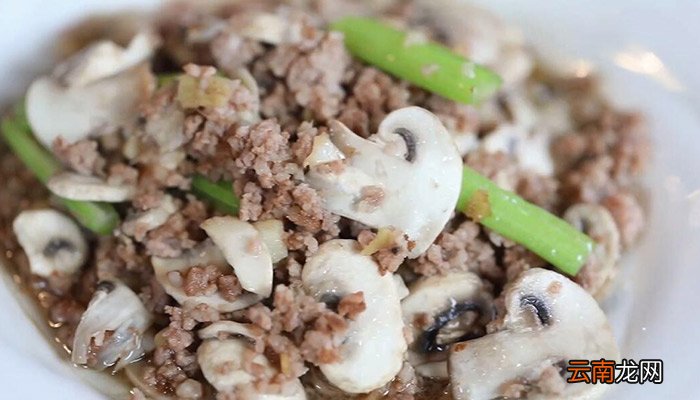 白菇炒肉末最正宗的做法 白菇炒肉末的做法