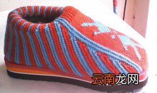 打棉鞋毛线怎样配线 请看回答