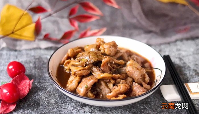 滑肉鲜蘑的做法 滑肉鲜蘑怎么做