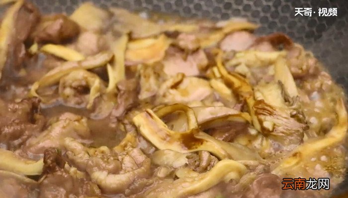 滑肉鲜蘑的做法 滑肉鲜蘑怎么做