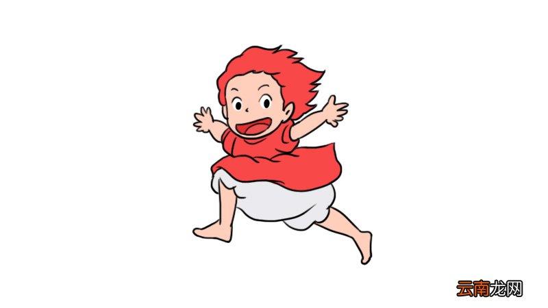 波妞简笔画