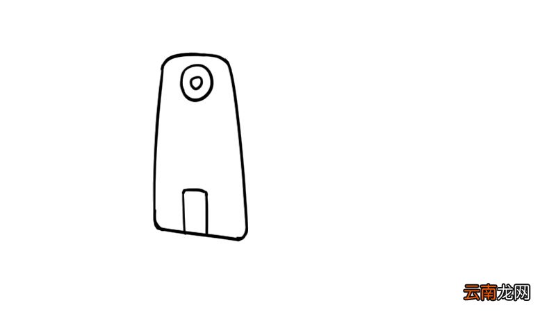滑滑梯简笔画