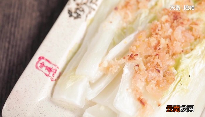 干贝蒸白菜怎么做 干贝蒸白菜的做法